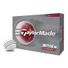 TaylorMade balls TP5x 26 Stripe 5-vrstvé 3ks - bílé