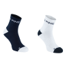 Ping ponožky Quarter 2 Pairs - bílé/tmavě modré