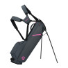 TaylorMade bag stand Flextech Carry 26 - šedo růžový