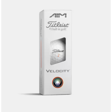 Titleist ball Velocity AIM...