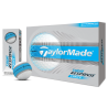 TaylorMade balls Tour Response 26 3-vrstvé 3ks - STRIPE modré