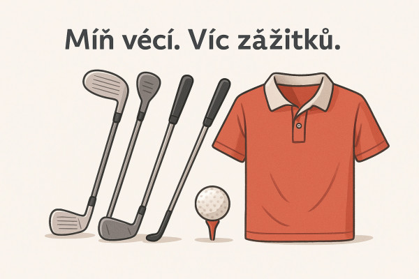 Co opravdu potřebujete, abyste mohli začít hrát golf