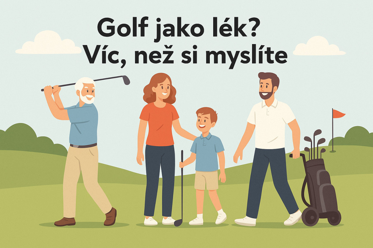 Golf jako lék? Víc než si myslíte