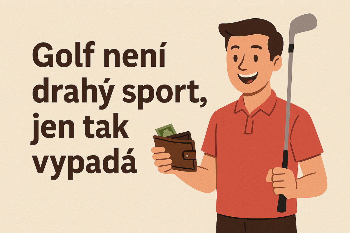 Golf není drahý sport. Jen tak vypadá.